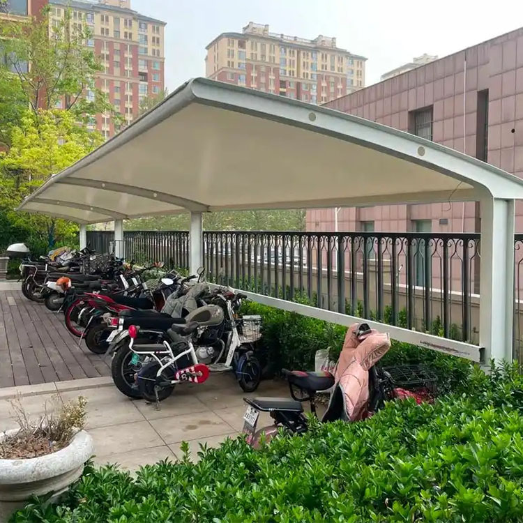 老河口市膜结构电动车棚